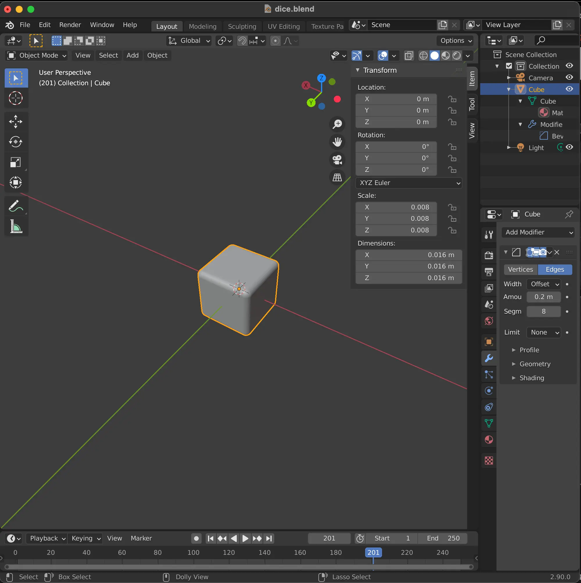 Blender 3D UX