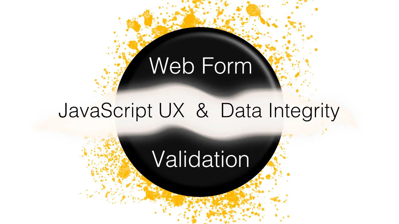 HTML Form Validation Patterns